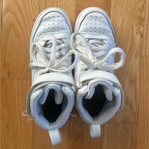 🏀 Nike (4) Court Borough Mid 2 Big Kids' Shoes🏀